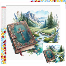 Load image into Gallery viewer, Bible 30*30CM(Picture) Full Square Drill Diamond Painting
