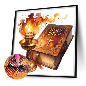 Bible 30*30CM(Picture) Full Square Drill Diamond Painting