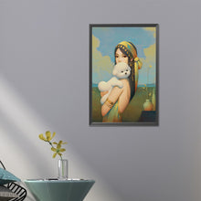 Load image into Gallery viewer, Girl Holding Puppy 40*60CM(Picture) Full AB Round Drill Diamond Painting
