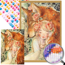 Load image into Gallery viewer, Beauty And The Beast 40*60CM(Picture) Full AB Round Drill Diamond Painting
