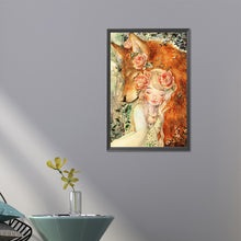 Load image into Gallery viewer, Beauty And The Beast 40*60CM(Picture) Full AB Round Drill Diamond Painting
