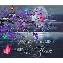 Load image into Gallery viewer, Butterfly On Branch 60*50CM(Canvas) Full Round Drill Diamond Painting
