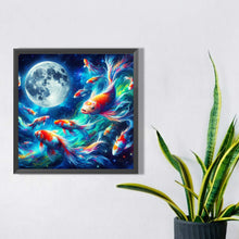 Load image into Gallery viewer, Koi Group 30*30CM(Canvas) Full Square Drill Diamond Painting
