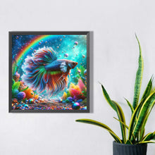 Load image into Gallery viewer, Rainbow Betta 30*30CM(Canvas) Full Square Drill Diamond Painting
