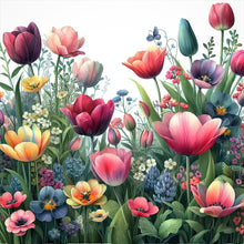 Load image into Gallery viewer, Spring Garden 30*30CM(Canvas) Full Round Drill Diamond Painting
