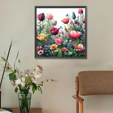 Load image into Gallery viewer, Spring Garden 30*30CM(Canvas) Full Round Drill Diamond Painting
