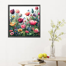 Load image into Gallery viewer, Spring Garden 30*30CM(Canvas) Full Round Drill Diamond Painting
