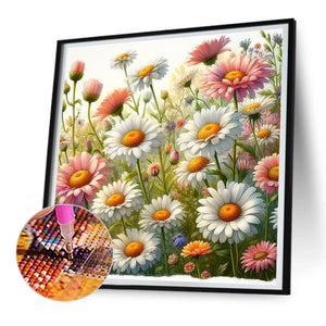 Spring Garden 30*30CM(Canvas) Full Round Drill Diamond Painting