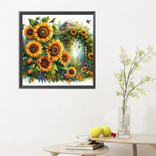 Load image into Gallery viewer, Spring Garden 30*30CM(Canvas) Full Round Drill Diamond Painting
