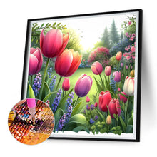 Load image into Gallery viewer, Spring Garden 30*30CM(Canvas) Full Round Drill Diamond Painting
