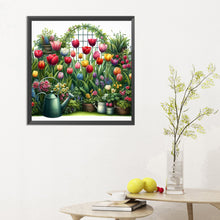 Load image into Gallery viewer, Spring Garden 30*30CM(Canvas) Full Round Drill Diamond Painting
