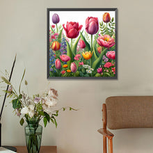 Load image into Gallery viewer, Spring Garden 30*30CM(Canvas) Full Round Drill Diamond Painting
