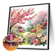 Load image into Gallery viewer, Spring Garden 30*30CM(Canvas) Full Round Drill Diamond Painting
