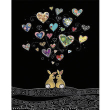 Load image into Gallery viewer, Love Bunny 40*50CM(Canvas) Full Round Drill Diamond Painting
