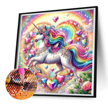 Load image into Gallery viewer, Unicorn 30*30CM(Canvas) Full Round Drill Diamond Painting
