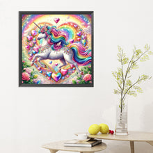 Load image into Gallery viewer, Unicorn 30*30CM(Canvas) Full Round Drill Diamond Painting
