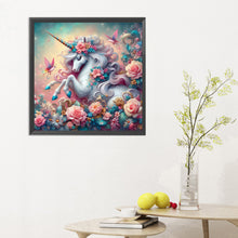 Load image into Gallery viewer, Unicorn 30*30CM(Canvas) Full Round Drill Diamond Painting
