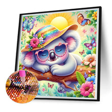 Load image into Gallery viewer, Koala 30*30CM(Canvas) Full Round Drill Diamond Painting
