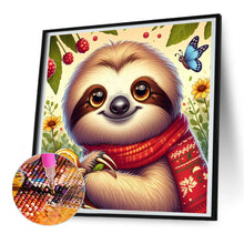 Load image into Gallery viewer, Sloth 30*30CM(Canvas) Full Round Drill Diamond Painting

