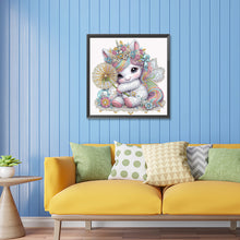 Load image into Gallery viewer, Dandelion Unicorn 30*30CM(Canvas) Partial Special Shaped Drill Diamond Painting
