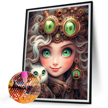Load image into Gallery viewer, Punk Girl 40*55CM(Picture) Full AB Round Drill Diamond Painting
