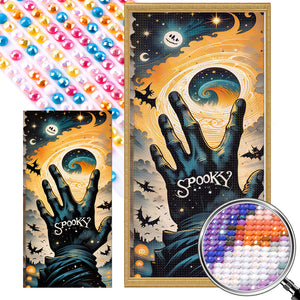 Ghost Hand 40*90CM(Picture) Full AB Round Drill Diamond Painting