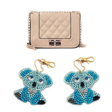 Load image into Gallery viewer, DIY Keychain Hand Made Diamond Painting Full Drill Pendants Art Crafts (Koala)

