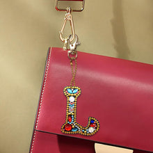 Load image into Gallery viewer, 1pcs Diamond Keychains Hanging Ornament DIY Phone Bag Charm Decor (L)
