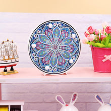 Load image into Gallery viewer, DIY LED Diamond Painting Mandala Full Special Shaped Light Home Decor (B)
