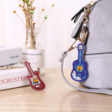 Load image into Gallery viewer, 5pcs DIY Violin Full Drill Special Shaped Diamond Painting Keychains Gifts
