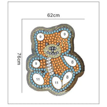 Load image into Gallery viewer, 4pcs DIY Full Drill Special Shaped Diamond Painting Bear Keychain Pendants
