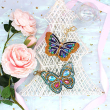 Load image into Gallery viewer, 6pcs Diamond Keychains Art Craft DIY Handmade Rhinestone Pendant Kid Adult Gifts
