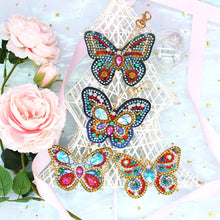 Load image into Gallery viewer, 6pcs Diamond Keychains Art Craft DIY Handmade Rhinestone Pendant Kid Adult Gifts
