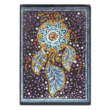 Load image into Gallery viewer, DIY Dream Catcher Special Shaped Diamond Painting 60 Sheets A5 Notebook
