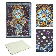 Load image into Gallery viewer, DIY Dream Catcher Special Shaped Diamond Painting 60 Sheets A5 Notebook
