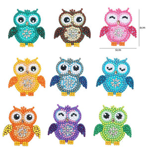 DIY Cartoon Kids Special-shape Full Drill Children Diamond Painting Sticker