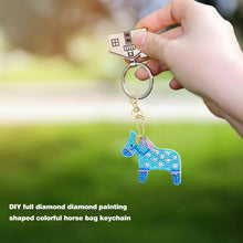 Load image into Gallery viewer, 5pcs DIY Full Drill Diamond Paintng Special-shaped Pendant Animal Keychain
