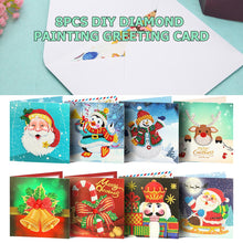Load image into Gallery viewer, 5D DIY Diamond Painting Greeting Card Special-shaped Birthday Festival Gift
