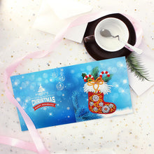 Load image into Gallery viewer, 8pcs Diamond Painting Christmas Postcards Art Craft 5D DIY for Birthday Festival
