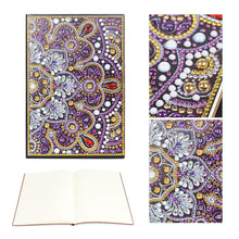 Load image into Gallery viewer, DIY Mandala Special Shaped Diamond Painting 50 Pages A5 Notepad Notebook
