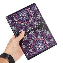 Load image into Gallery viewer, DIY Mandala Special Shaped Diamond Painting 50 Pages A5 Sketchbook Notebook
