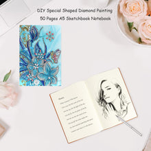 Load image into Gallery viewer, DIY Diamond Painting Notebook Blank No Line Resin Graffiti Drawing Book for Gift
