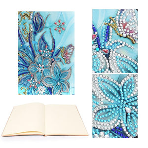 DIY Diamond Painting Notebook Blank No Line Resin Graffiti Drawing Book for Gift