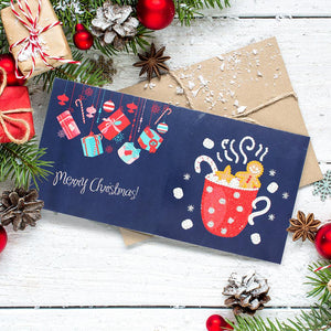 8pcs Diamond Painting Christmas Postcards Art Craft 5D DIY for Birthday Festival