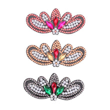 Load image into Gallery viewer, 3pcs Butterfly Rhinestone Hair Clip DIY Crystal Bowknot Barrettes (Style 2)
