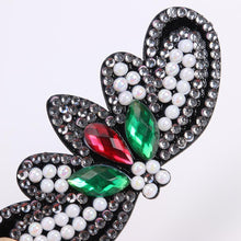 Load image into Gallery viewer, 3pcs Butterfly Rhinestone Hair Clip DIY Crystal Bowknot Barrettes (Style 2)
