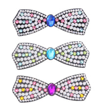 Load image into Gallery viewer, 3pcs Butterfly Rhinestone Hair Clip DIY Crystal Bowknot Barrettes (Style 3)
