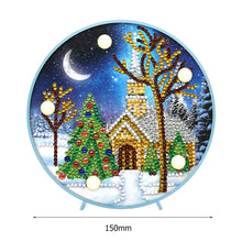 Load image into Gallery viewer, DIY Special Shaped Diamond Painting Christmas Tree House Light Home Decor
