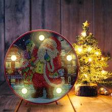 Load image into Gallery viewer, DIY Diamond Painting LED Lamp Partial Drill Special Shape Christmas Decor
