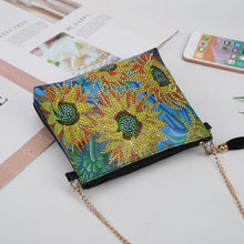 Load image into Gallery viewer, DIY Sunflower Special Shaped Diamond Painting Leather Chain Shoulder Bags
